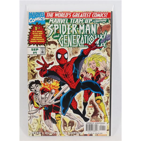 #1504 MARVEL COMICS MARVEL TEAM UP #1 SEPT 1997