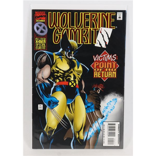 #1511 MARVEL COMICS WOLVERINE GAMBIT SPECIAL