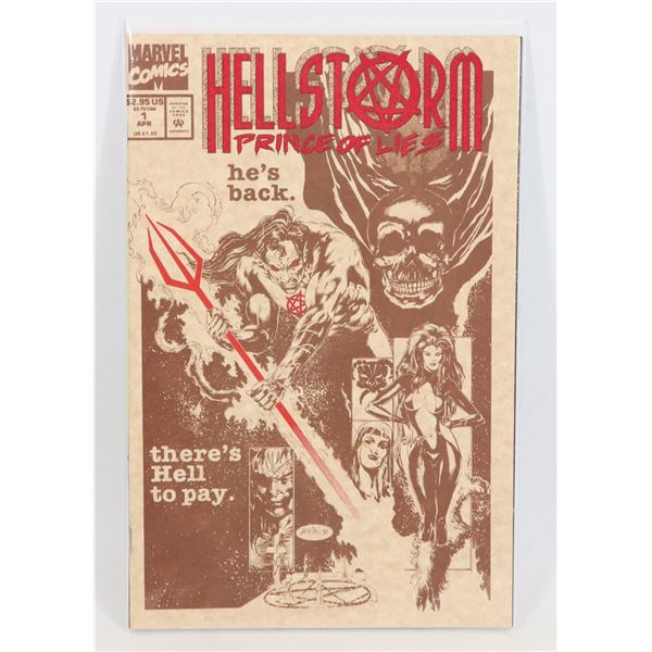 #1519 MARVEL COMICS HELLSTORM #1 APRIL 1993