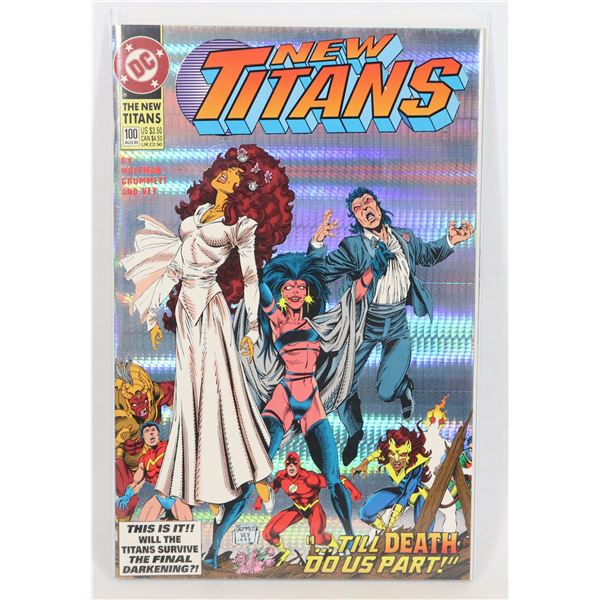 #1566 DC DETECTIVE COMICS NEW TITANS #100 AUG 1993