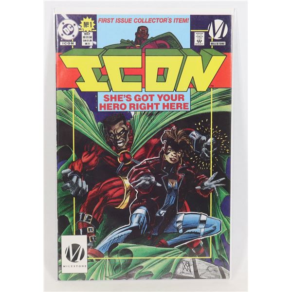 #1580 DC DETECTIVE COMICS ICON #1 MAY 1993