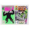 Image 1 : #1617 MARVEL COMICS INCREDIBLE HULK #376 + #377