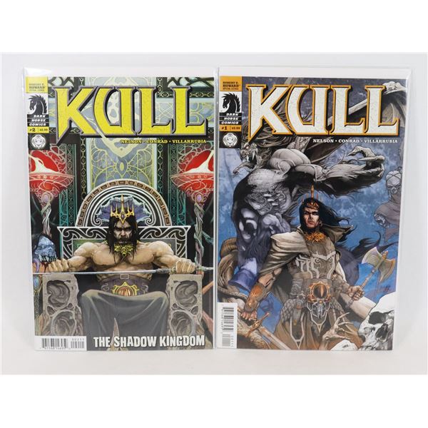 #1635 DARK HORSE COMICS KULL #1-#2 2008