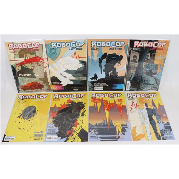 #1643 BOOM STUDIOS ROBOCOP LAST STAND #1-#8 FULL