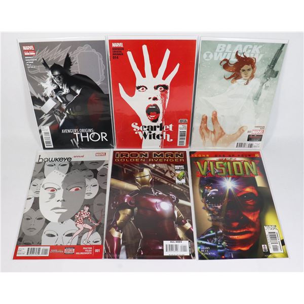LOT OF INDIVIDUAL AVENGERS COMICS