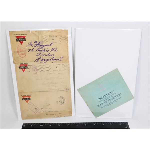 WW2 BRITISH KENT BATTALION PLAY BOOK 1944 DETAILS
