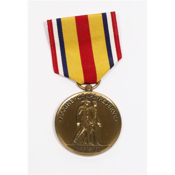 UNITED STATES MARINE CORPS REVERSE MEDAL