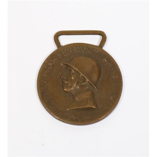 WW1 ITALIAN COMMEMORATIVE MEDAL FOR THE