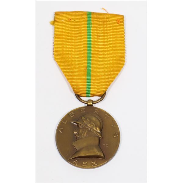 MEDAL OF THE REIGH OF KING ALBERTA BELGIUM