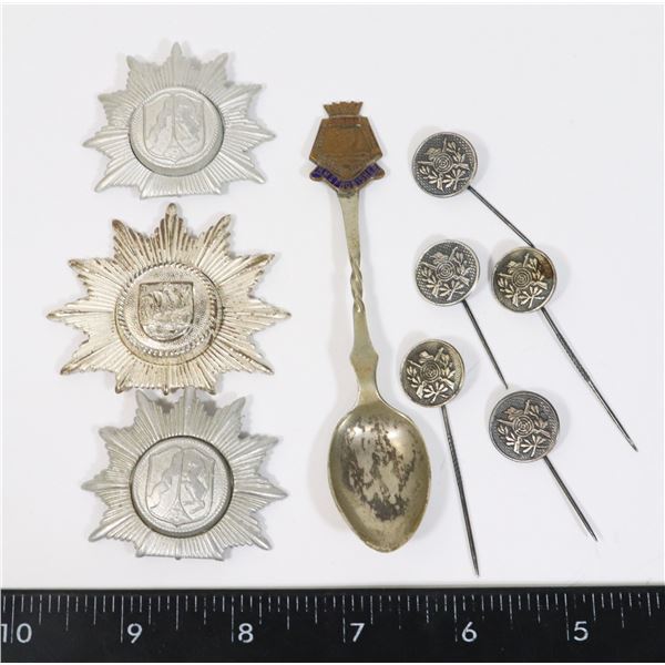 BRITISH ROYAL NAVY HMS FROBISHER SPOON