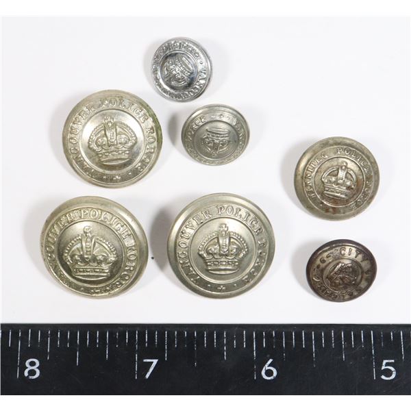 WW2 CITY OF CALGARY BUTTON KINGS CROWN