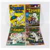 Image 1 : HARVEY COMICS CASPER #2 #12, #250 + #257 LOT