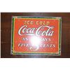 Image 1 : Coca-Cola 12.5in x 16in Tin Sign