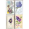 Image 2 : Album of Pansy Flower Greeting Postcards 100+