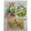 Image 1 : Easter Holiday Greeting Postcards All With Chicks Approx. 75