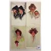 Image 1 : Signed Artist Boileau Pretty Lady Postcards Approx. 30