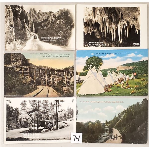 South Dakota Approx. 85 Postcards Approx. 85 SD postcards. Early to linen.