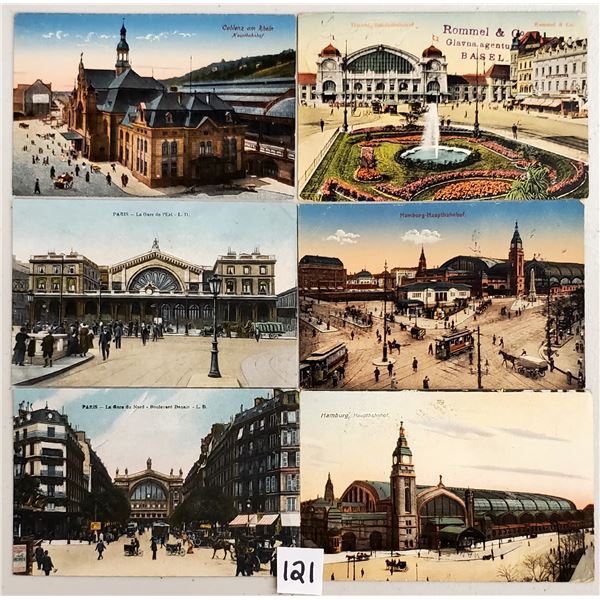 International Railroad & Trolley Postcards 70