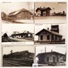 Image 2 : Real Photo Train Depot Postcards 34 Cards