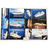 Image 2 : Group of 15 Cruise Ship Ocean Liner Detachable Booklet 100+ Postcards
