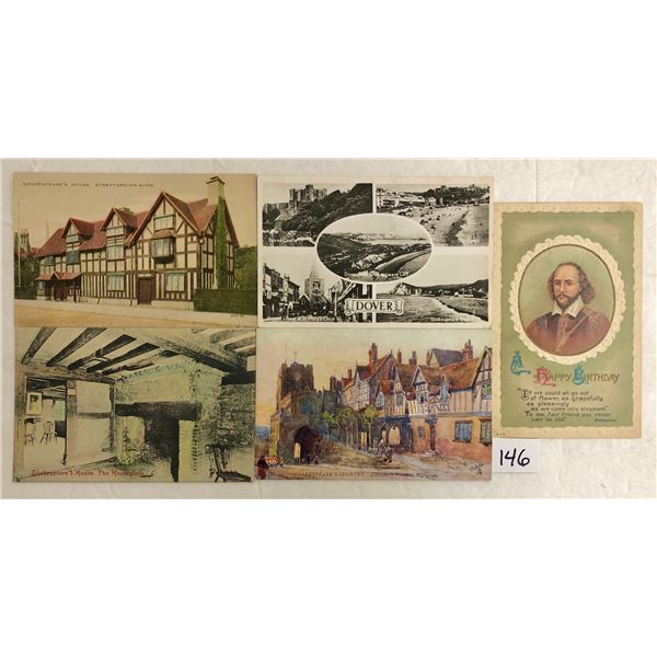 Shakespeare & Related Postcards Approx. 110