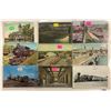 Image 2 : Michigan Trains & Railroad Postcards 30+