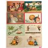 Image 2 : Halloween Holiday Greeting Postcards 16