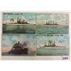 Image 1 : Military - Navy Ship Postcards 35+
