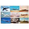 Image 2 : Transportation - Aviation Airline Advertising Postcards 400+