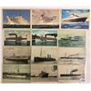 Image 2 : Transportation - Ocean Liners - Ships - Steamers Approx. 55 Postcards