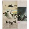 Image 1 : Transportation - Trains in the Snow 13 Postcards