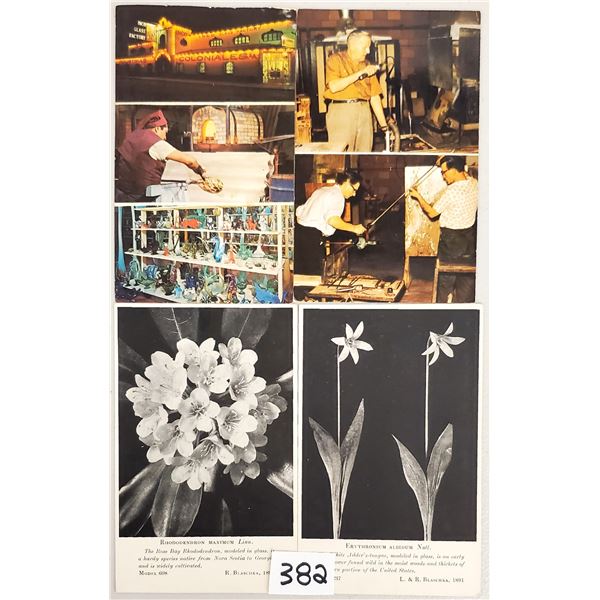 Glass Factory & Glass Related Postcards Approx. 120
