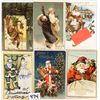 Image 1 : Santa Claus Holiday Christmas Greeting Postcards 45