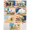 Image 2 : Patriotic Tuck George Washington Holiday Greeting Postcards 11