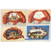 Image 1 : 7 Massachusetts Lobster & Shellborder Postcards