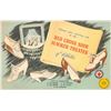 Image 1 : Linen Advertising Red Cross Shoe Summer Theater New Jersey Postcard