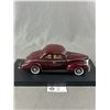 Image 1 : ERTL 1/18 Scale 1940 Ford Deluxe Coupe,Die-Cast Metal Collector Car