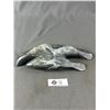 Image 2 : Vintage Soap Stone Carving Signed "Seal & Pup, Leo Patrick" Approx. 12" L