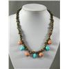 Image 2 : 2 Vintage Gem Stones Necklaces