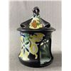 Image 2 : 2 Vintage Marked Gouda Holland 5" Ceramics Vase & Candle Holder