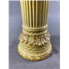 Image 2 : 12" H Vintage Ceramic Piller