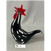 Image 2 : 8.5" H Vintage Murano Glass Rooster