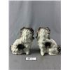 Image 2 : Pair Of Vintage 8"H Stafordshire Dog Figurines