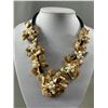 Image 2 : Beautiful Handcrafted 18"L Necklace w/ Freshwater Pearls & Mother Of Pearl