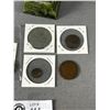 Image 2 : Nice Carved Stone Celtic Cross & Misc. Coins & Tokens