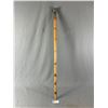 Image 1 : 1944 20mm MK4 Shell In Removeable Head Gentlemen's Walking Stick - 36". Likely Sterling & Brass