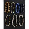 Image 1 : 7 Vintage Glitter Beads Bracelets