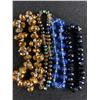 Image 3 : 7 Vintage Glitter Beads Bracelets