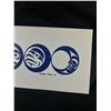 Image 2 : 6.5" x 19" Canvas First Nations Circle Print By Maynard Johnny Jr