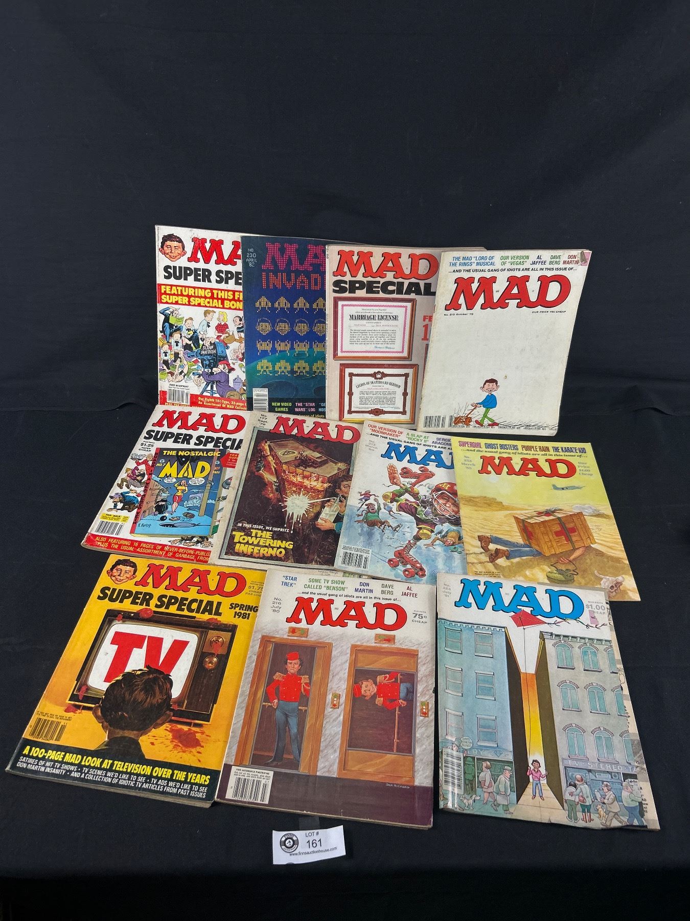 11 Vintage MAD Satire Humour Magazines